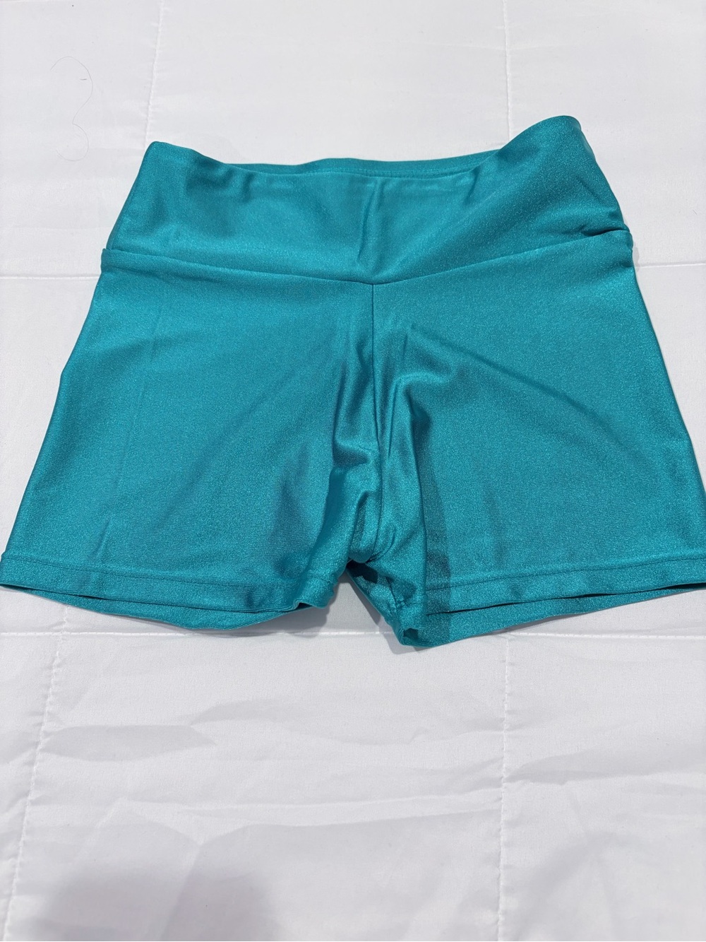Teal Dance or Gymnastics Shorts for Kids